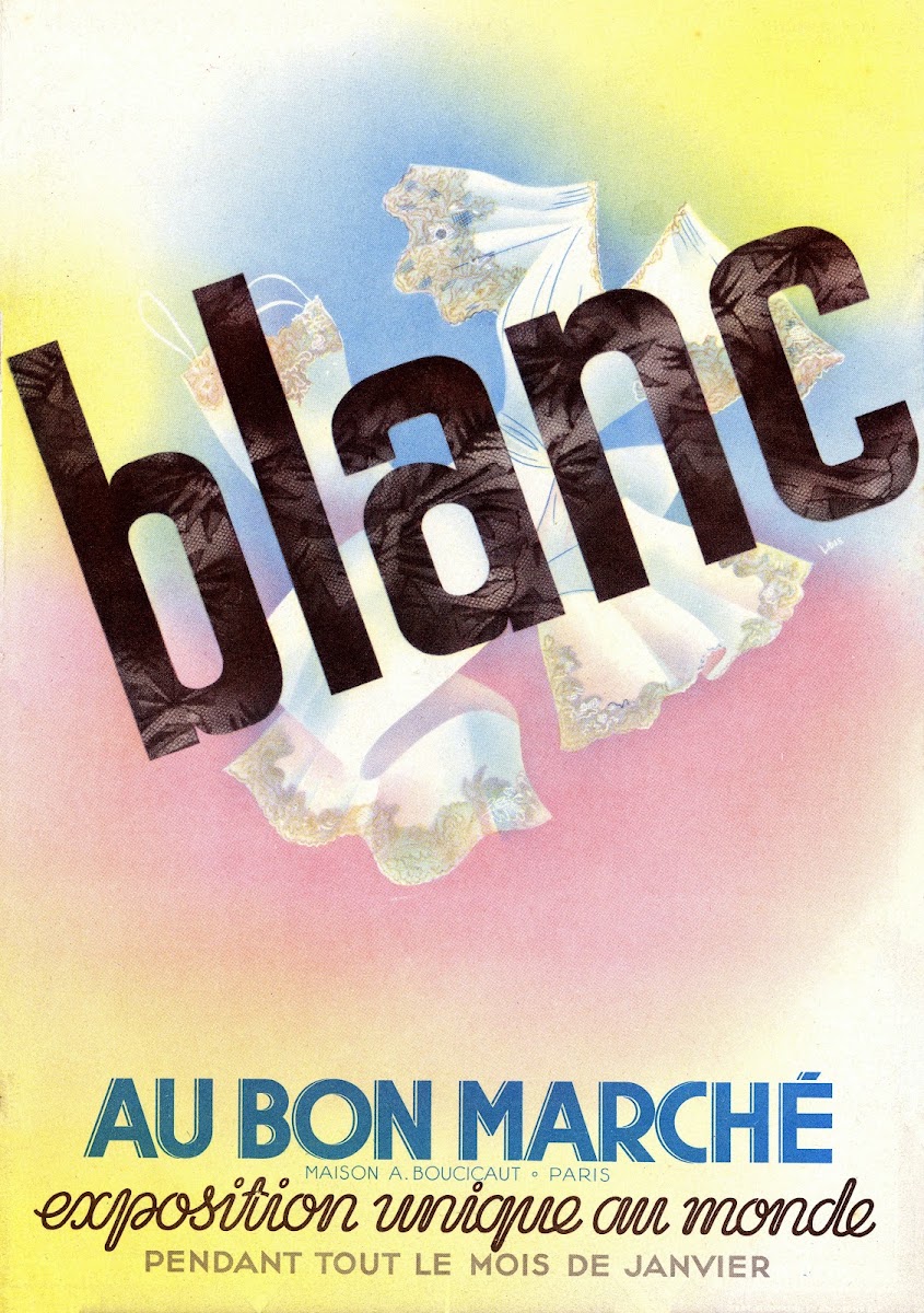 Au Bon Marché  Blanc