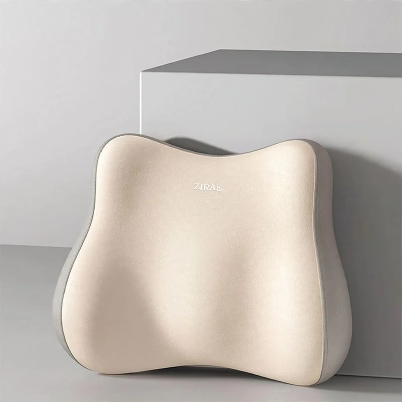 Ergonomic lumbar support with memory foam