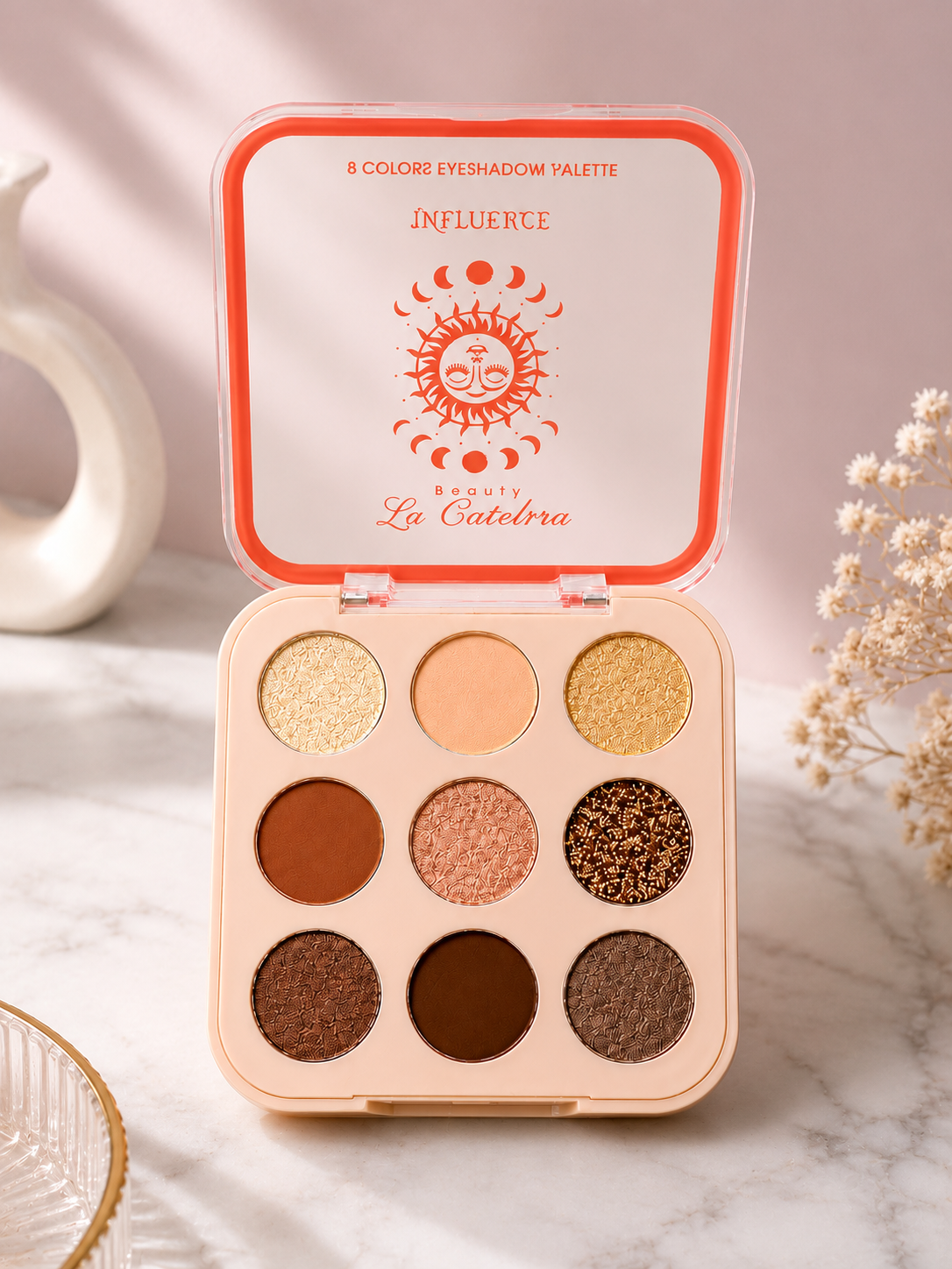 8 Colors Eyeshadow Palette - Influence Beauty