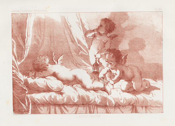 Amours et figures décoratives arts industriels Pl17 1890