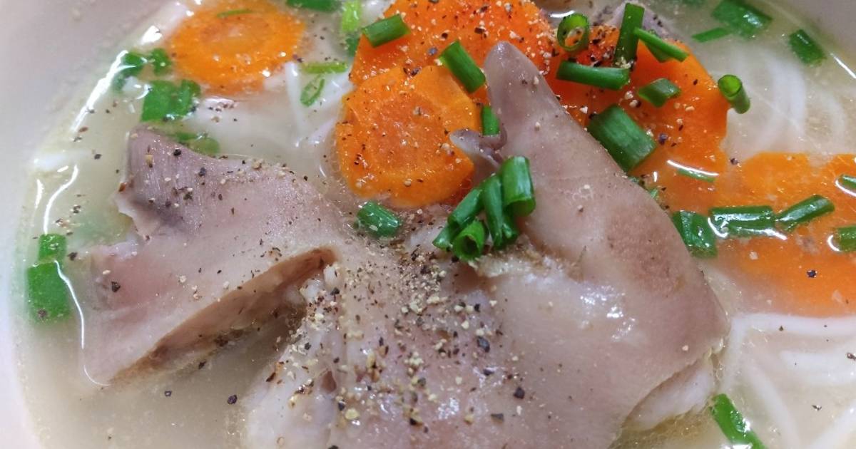Bún giò heo