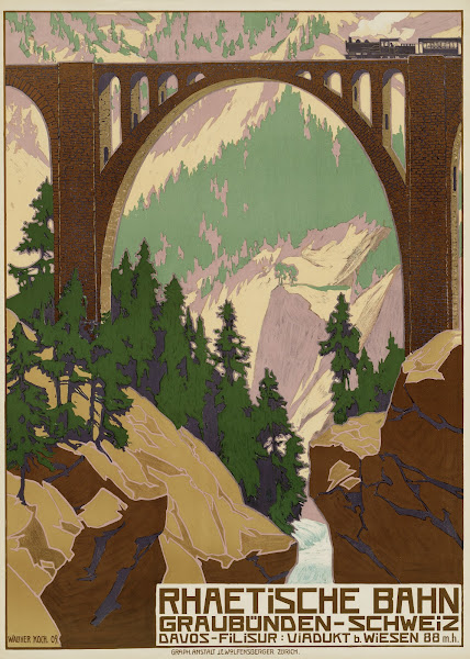 RhäTische Bahn  GraubüNden Schweiz 1909