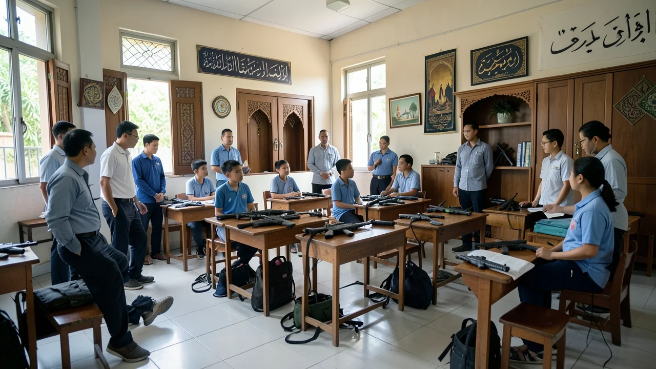 Fakta Temuan Ratusan Airsoft Gun di Yayasan Sekolah Jaksel