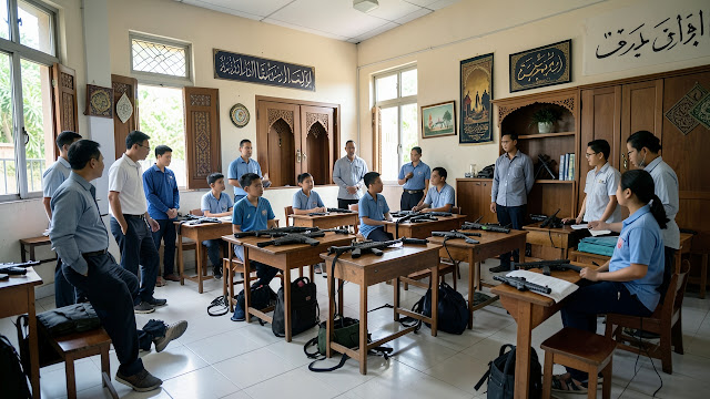 Fakta Temuan Ratusan Airsoft Gun di Yayasan Sekolah Jaksel
