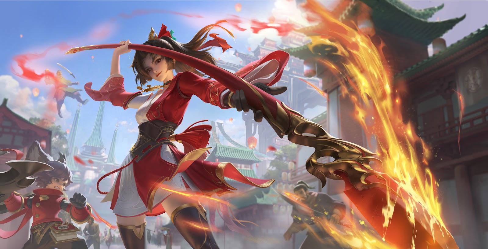 Crystallight Spear Ying | Honor of Kings 4K Live Wallpaper & 8K Splash ...