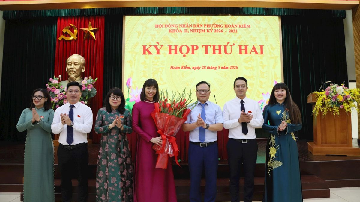 HĐND phường Hoàn Kiếm kiện toàn nhân sự - Đài Phát thanh và truyền hình Hà Nội