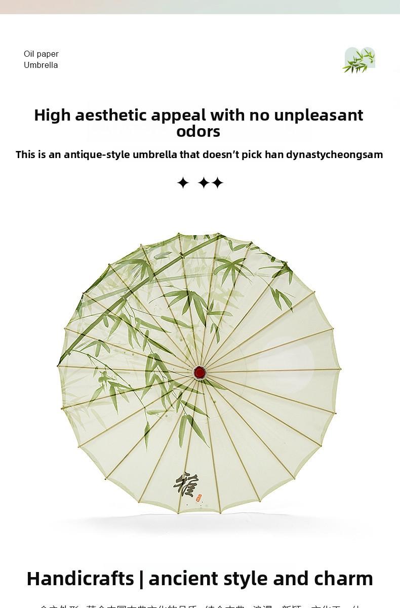 Ô Giấy Dầu Cổ Trang | Dụng Cụ Chụp Ảnh Áo Dài Thanh Lịch 4