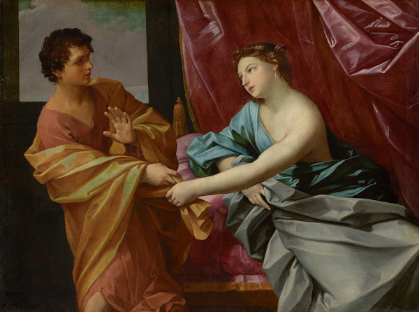 Joseph and Potiphars Wife about 1630