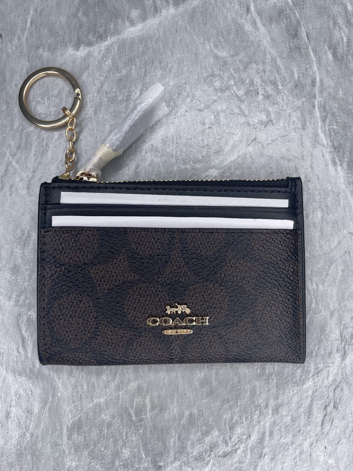 Coach Ring Card Case #240