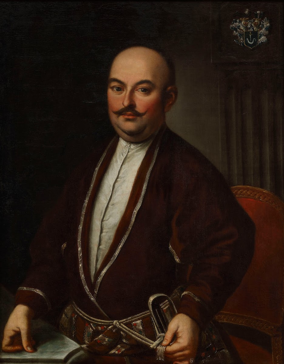 Portrait of Jan Konopka lease holder of salt mines in Wieliczka 1780
