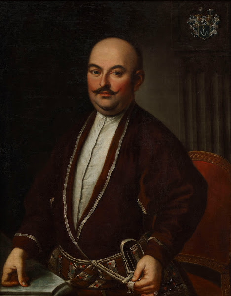 Portrait of Jan Konopka lease holder of salt mines in Wieliczka 1780