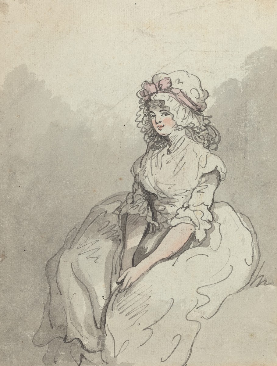A Young English Beauty c 1790