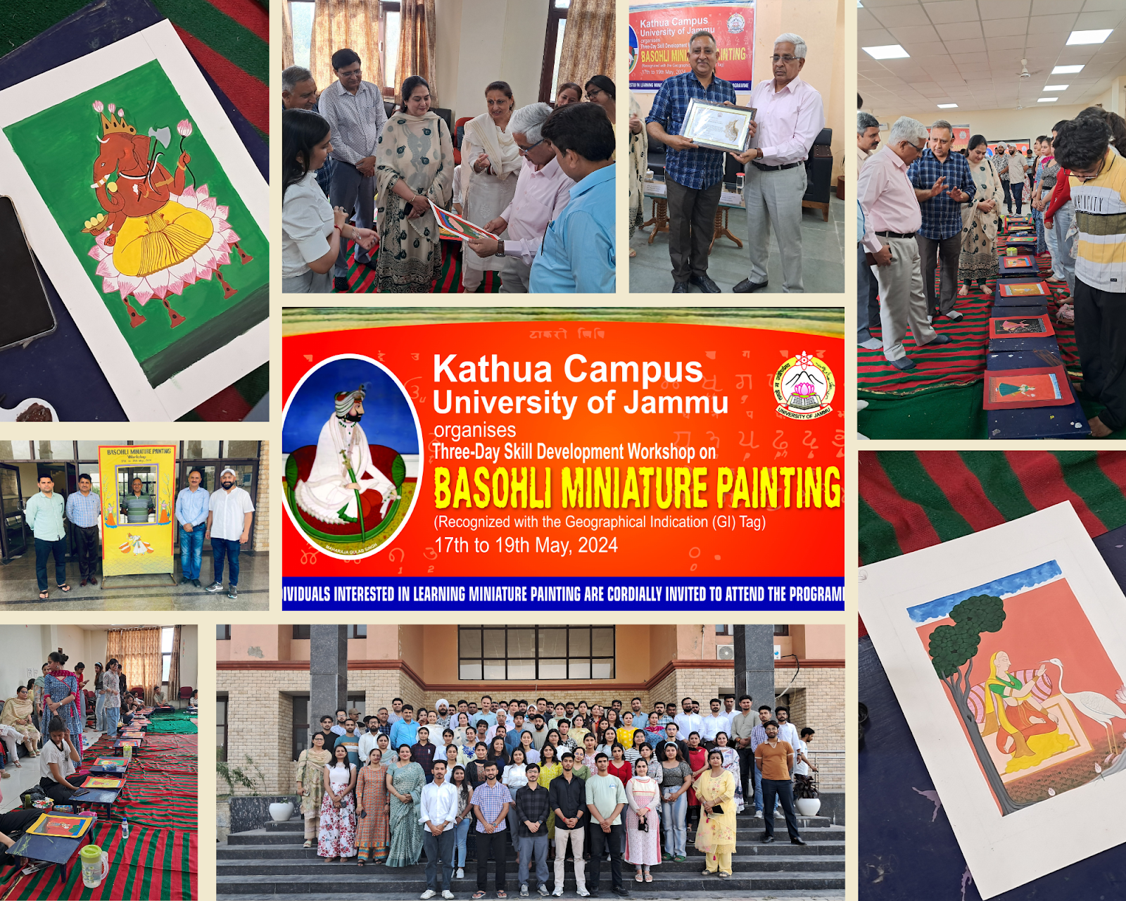Basohli Miniature Painting Workshop
