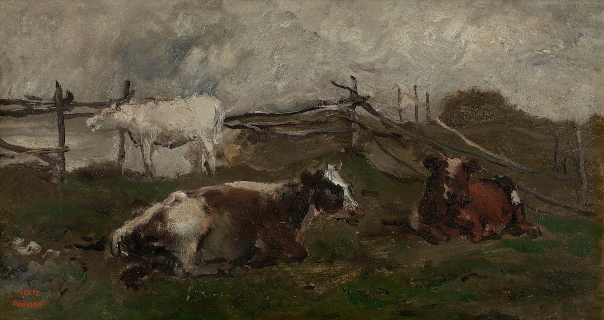 Koeien In De Weide Circa 1866