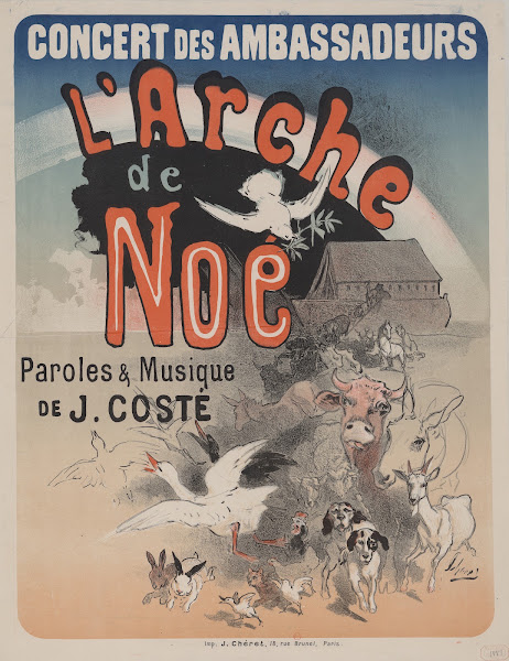 Concert des Ambassadeurs LArche de Noé paroles et musique de J Costé 1881
