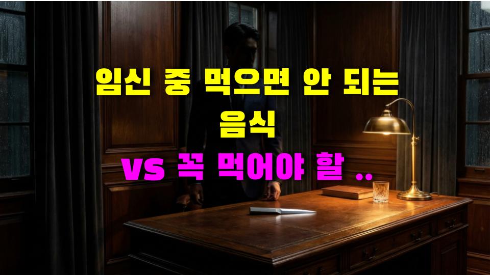 임신 중 먹으면 안 되는 음식 vs 꼭 먹어야 할 음식: 임신부 식단 팩트폭격
