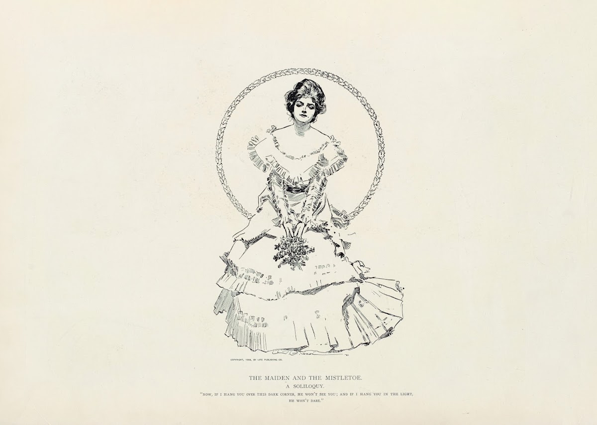 The maiden and the mistletoe 1898