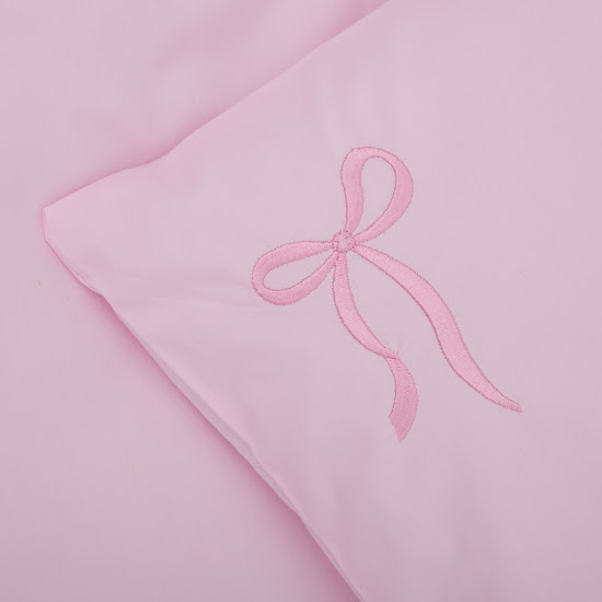 Bedding set for a baby crib 6 el Twins Belle pink