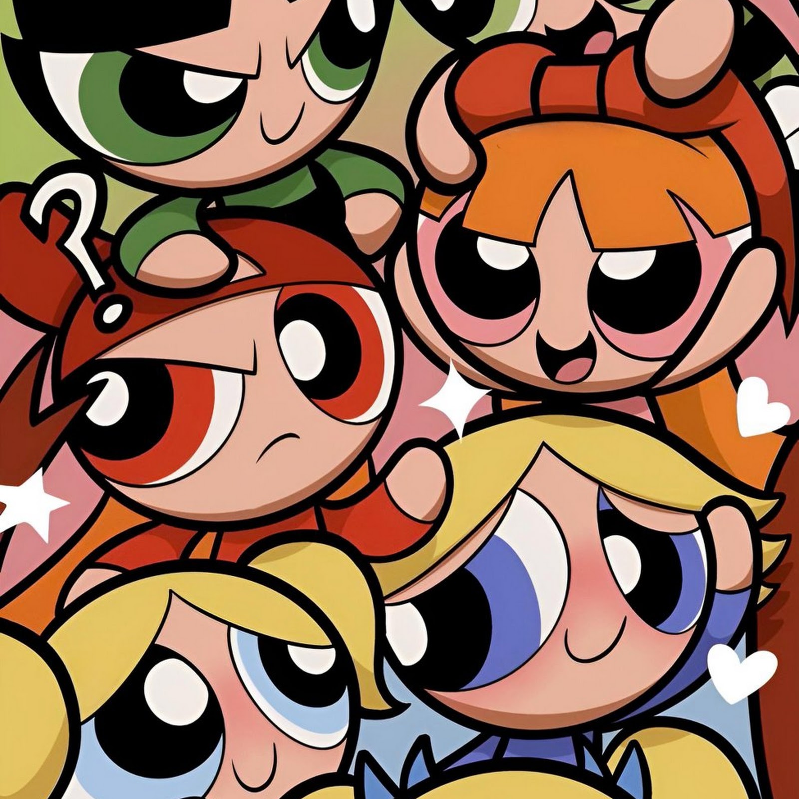 Download Powerpuff Girls, Cartoon Network, Animated Series, Characters iPhone