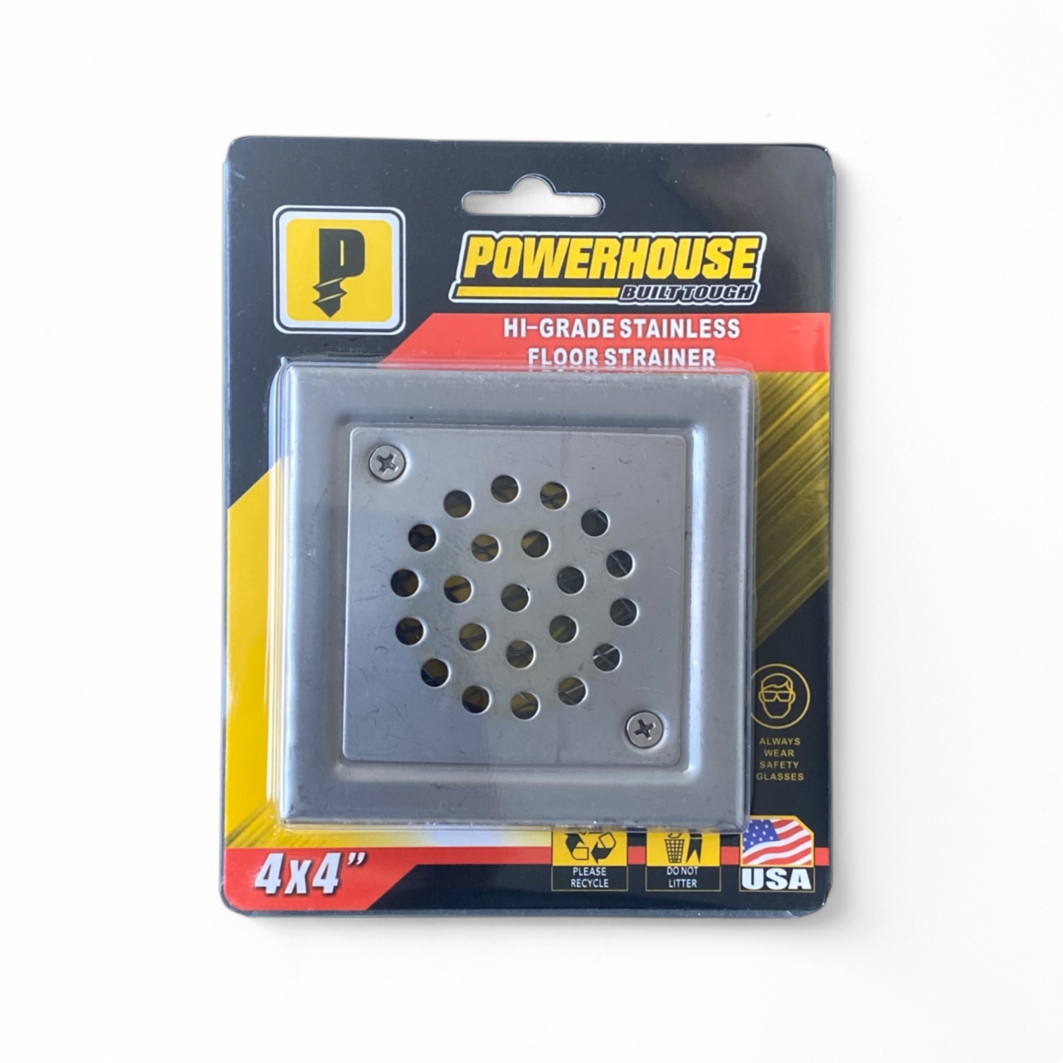 Powerhouse Stainless Steel Floor Strainer