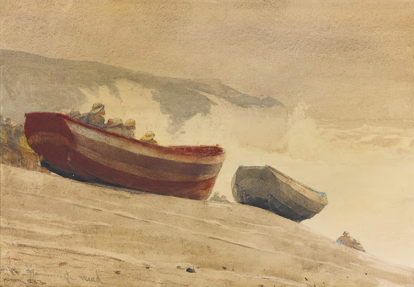 Storm On The English Coast 1883