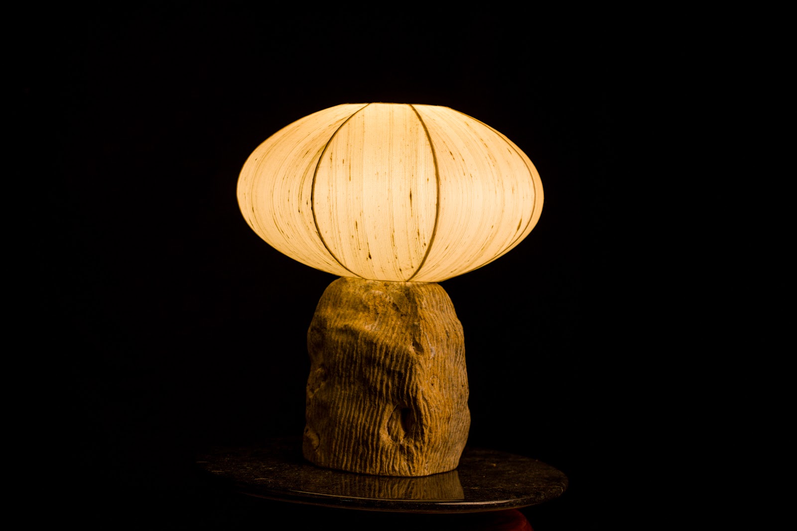 Mystical Mountain Lamp Series, studio view 2