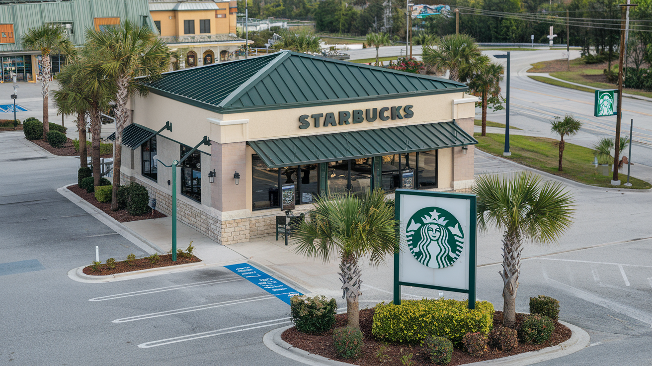 How Far Is Starbucks from North Myrtle Beach, SC?
