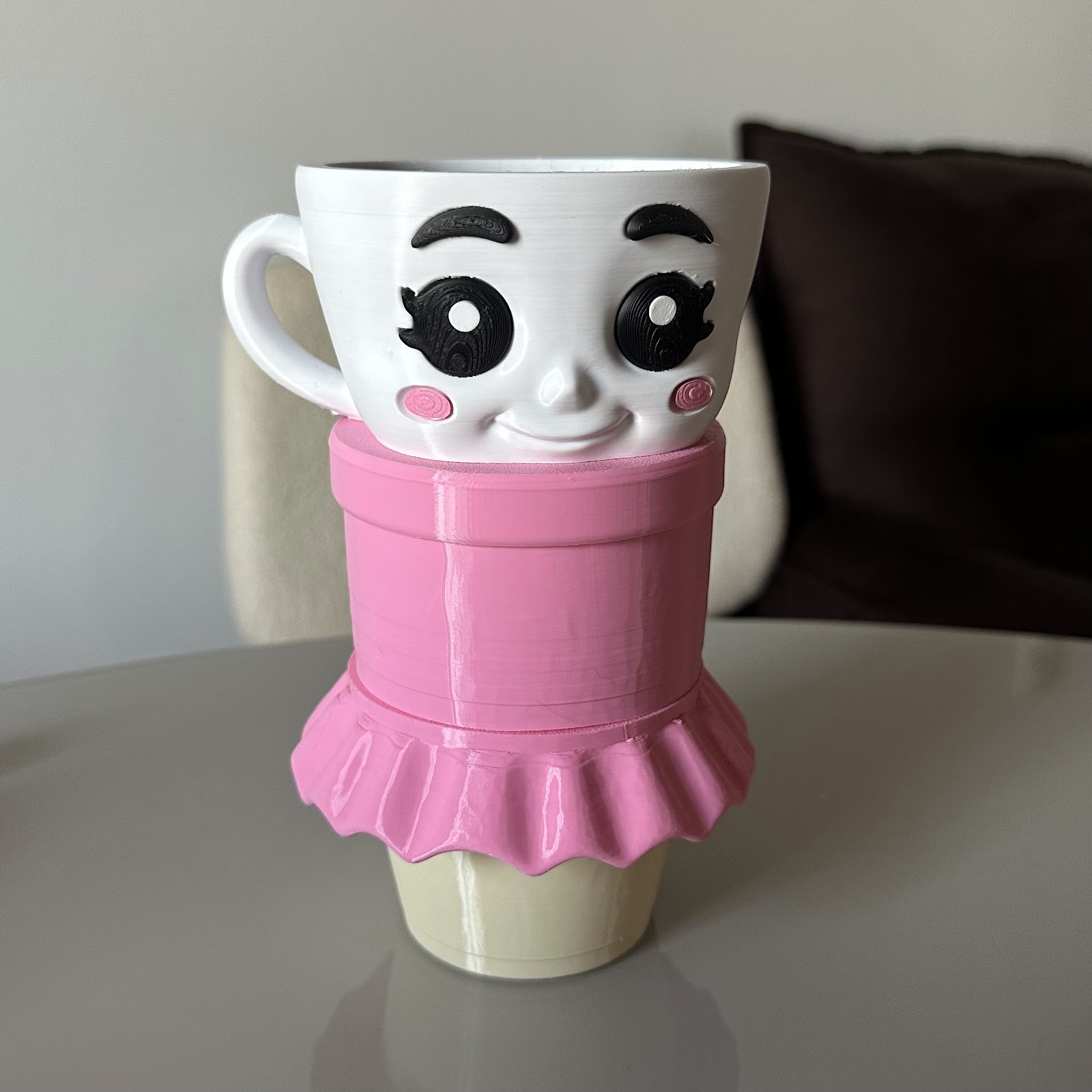 Vaso Milkshake de Ballerina Capuchina