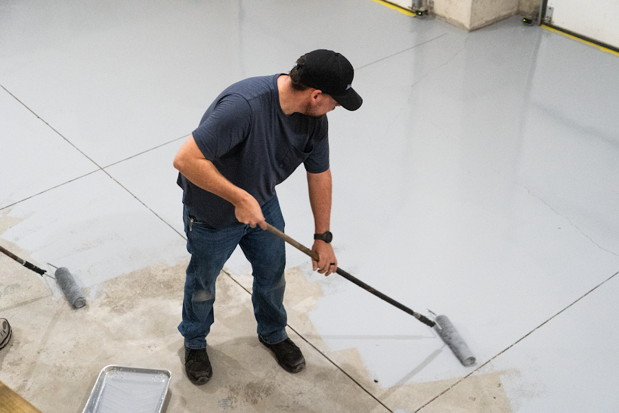 Polyurea Garage Floors project photo