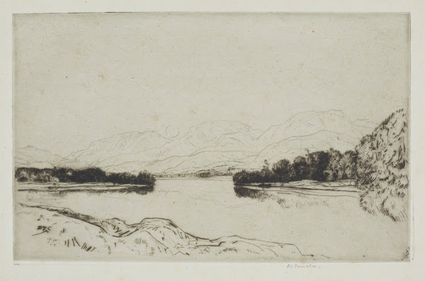Lake of Monteith c1923