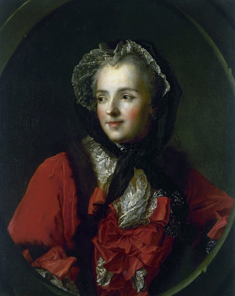 Portrait Of Marie Leszczynska Queen Of France 2nd Half Of The 18th Century