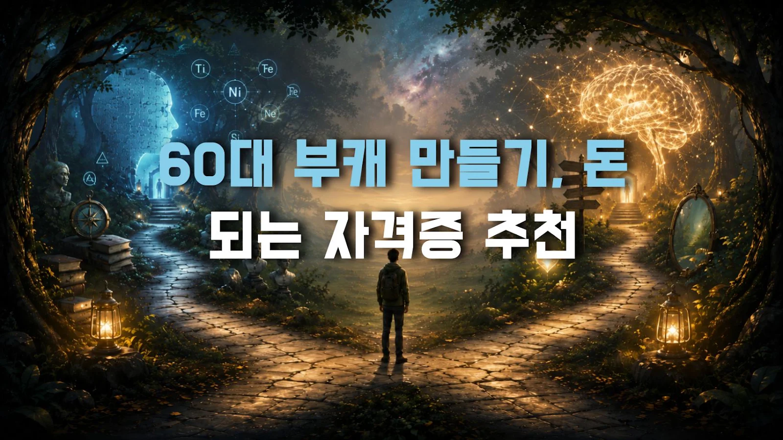 60대 부캐 만들기, 돈 되는 자격증 추천