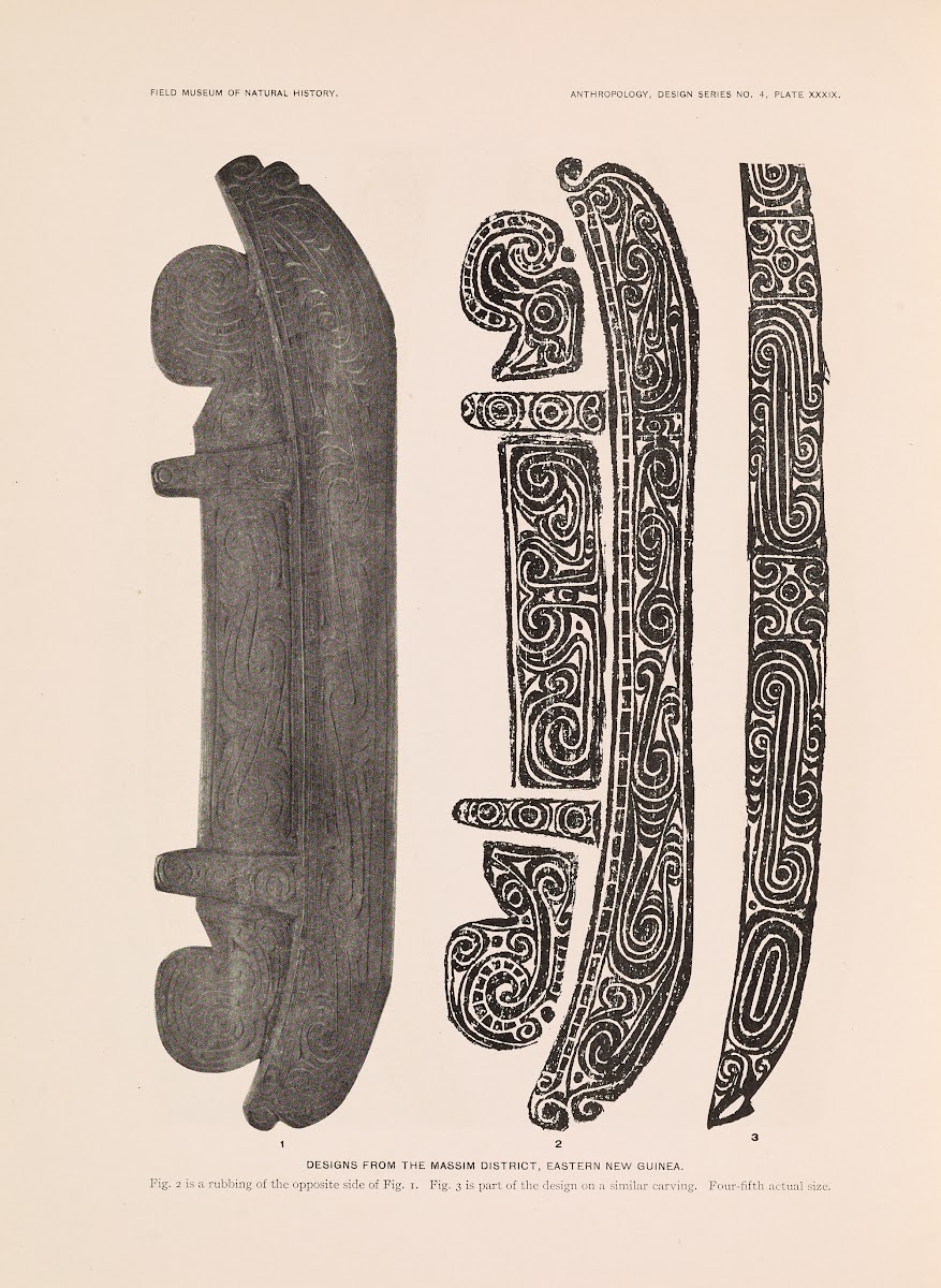 Decorative art of New Guinea Pl33 1925