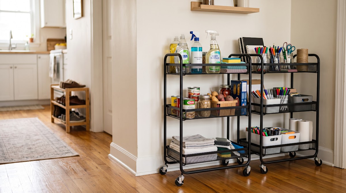 Best Rolling Utility Carts for Small Apartments (2026) - BEST BUDGET — IN CONTEXT
