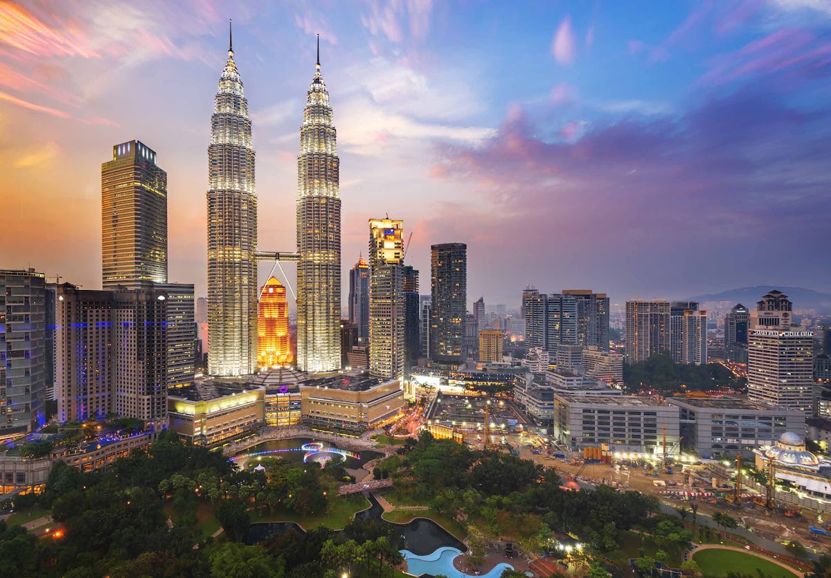 Eaton Residences — klcc skyline