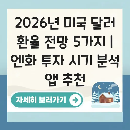 미국 달러 환율 전망 및 엔화 투자 시기 분석을 위한 실시간 환율 조회 앱 추천 대표 이미지