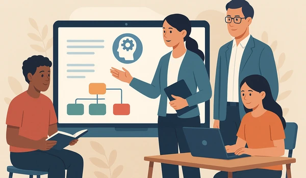 Ilustración sobre aprendizaje adaptativo