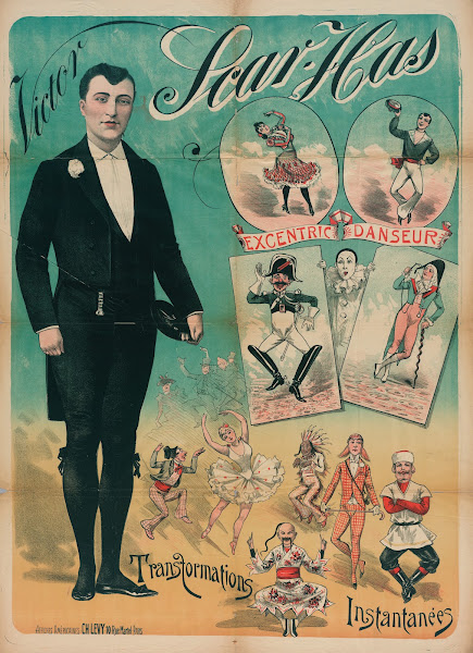 Victor Scav Has Excentric Danseur Transformations Instantanées 1888