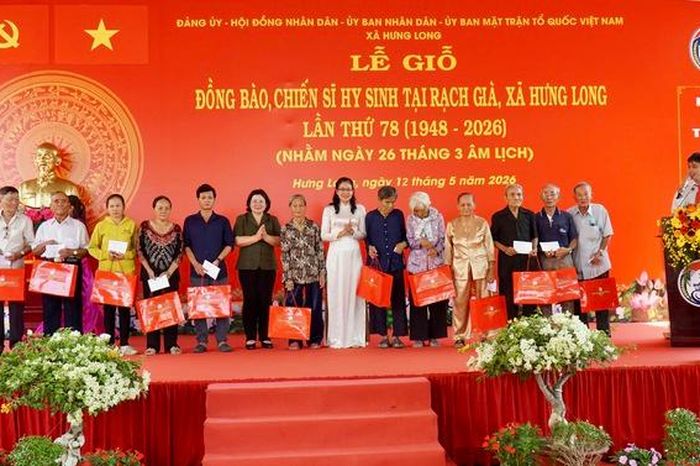 Xã Hưng Long, TPHCM: 78 năm ngày giỗ thiêng nơi vùng đất Rạch Già - Báo Người Lao Động