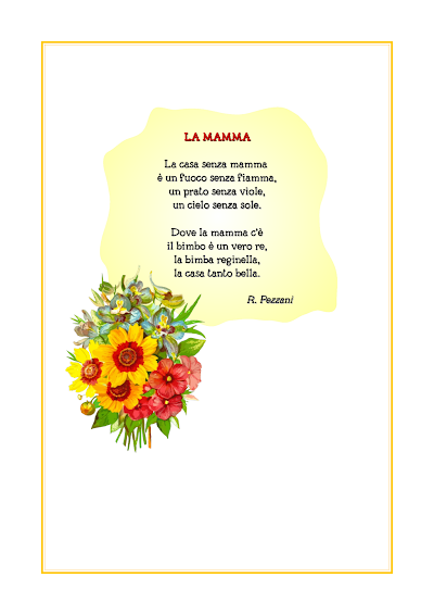 Anteprima della prima pagina: Filastrocca per la mamma (2)