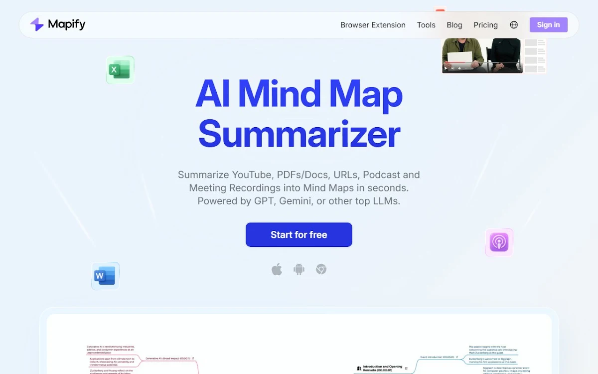 Captura de ChatMind