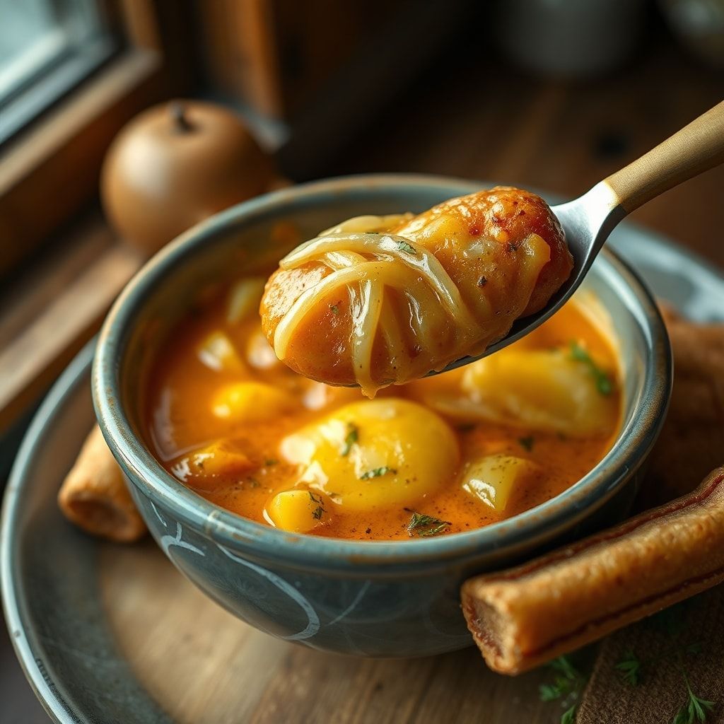 Classic German Potato Soup With Sausage (Easy One-Pot Comfort)