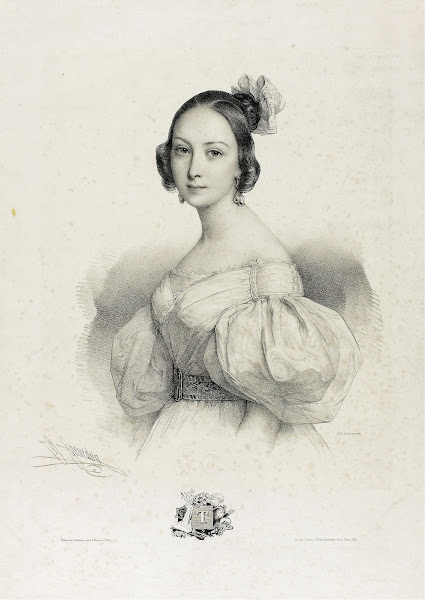 The Letter T from Le Miroir des Dames ou nouvel alphabet français 1834