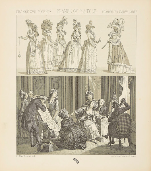 Modes feminines du regne de Louis XVI 1876 1888