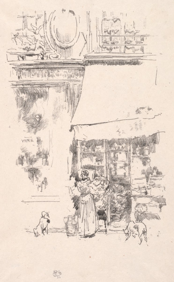 La frutière de la Rue de Grenelle 1874