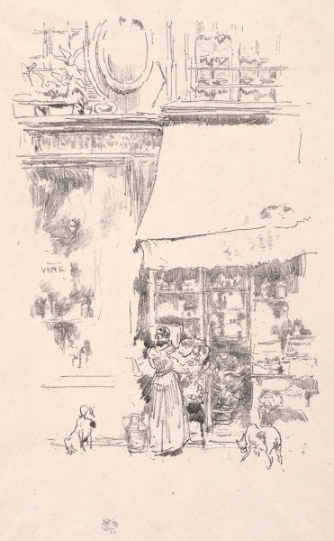 La frutière de la Rue de Grenelle 1874