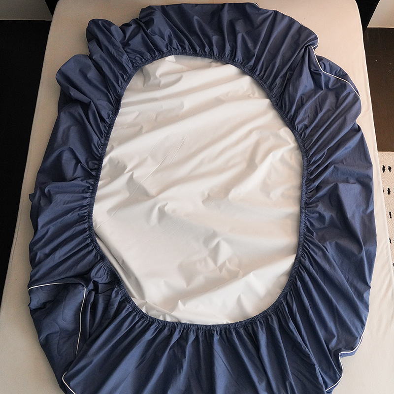 Waterproof cotton mattress protector, quilted