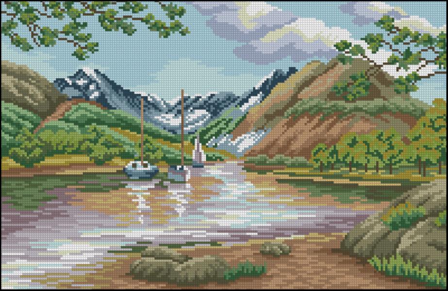 CMP 320161 Beautiful Small Landscape