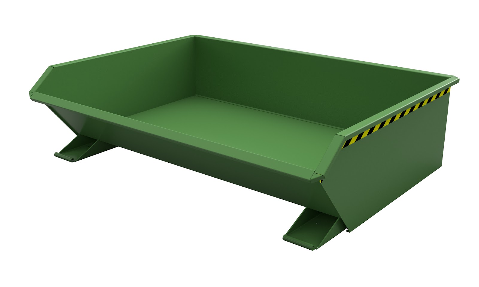 Mini-Kiepcontainer MGU 610, gelakt, Resedagroen
