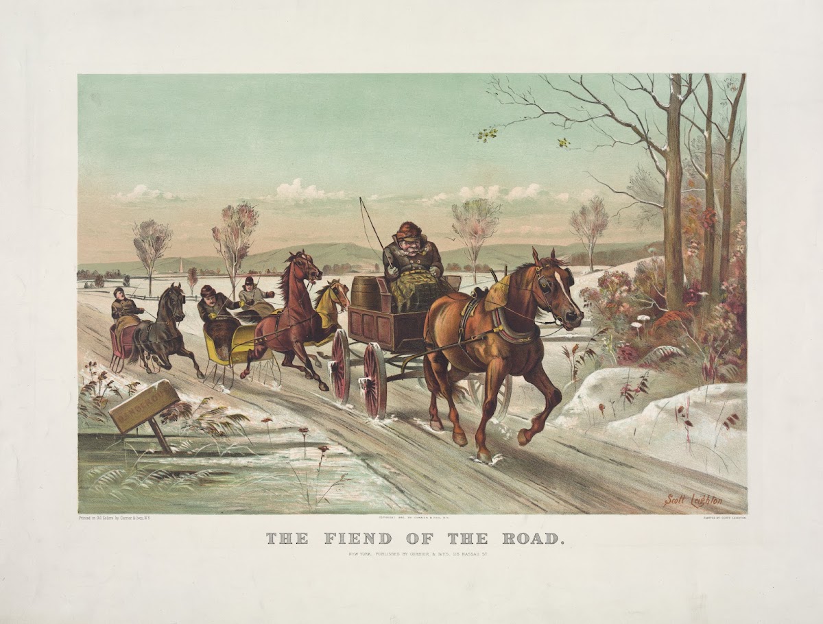 The fiend of the road 1881